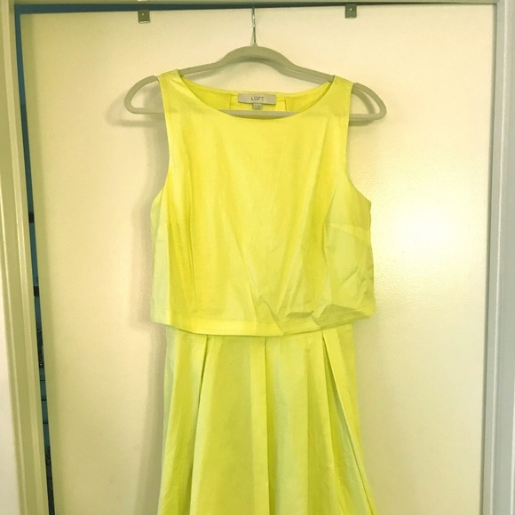 LOFT Dresses & Skirts - Ann Taylor Loft Yellow Sundress